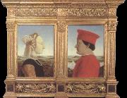 Piero della Francesca Portraits of Federico da Montefeltro and Battista Sforza oil painting reproduction